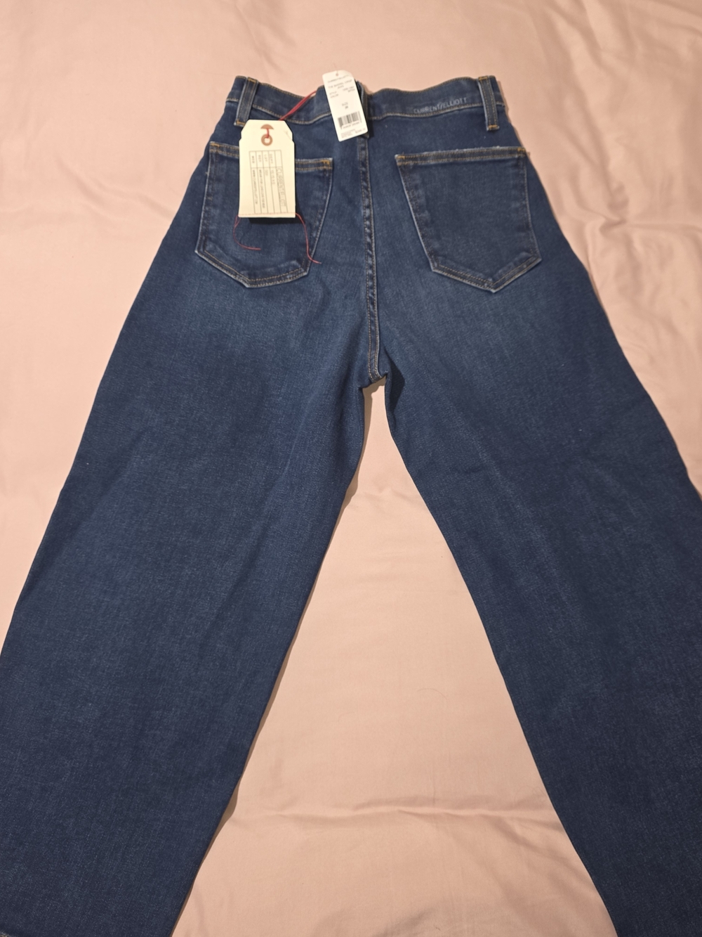 Current/Elliott Deep Blue Relaxed Women Jeans